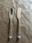 Wallace Sterling Sir Christopher Butter Spreaders X2 No Mono