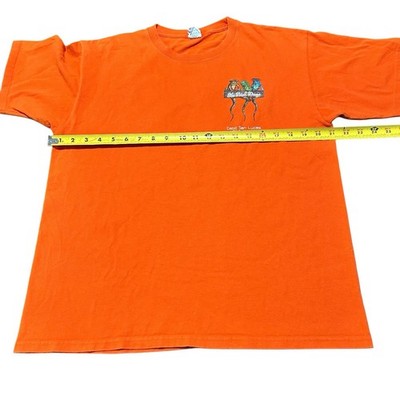 90s イグアナTシャツ Vintage Graphic T-Shirt Iguanas Double Sided Men's Large