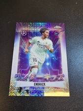 2024-25 Topps Japan chrome uefa soccer wonderkids-RC Endrick-No.2