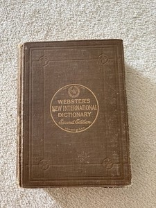 Webster International Dictionary | eBay