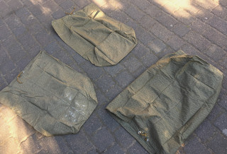 DDR NVA KVP MdI MfS Grenzpolizei Flächentarn Seesäcke für Uniform ESKS