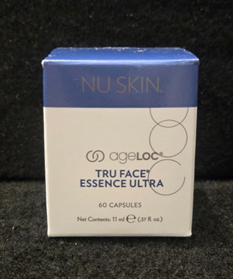 Nu Skin NuSkin ageLOC Tru Face Essence Ultra 60 Capsules NEW STOCK SEALED
