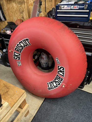 Sevylor Ski Biscuit Towable Tube Popped, Leaks