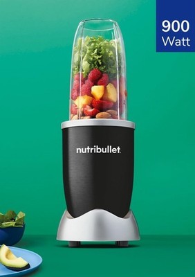 NutriBullet Pro 900w, Standmixer, Smoothie Maker, 700ml, Crushed Ice Top Zustand
