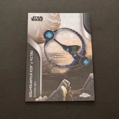 2025 Topps Chrome Star Wars Hyperspace Moments Of Mandalore Obi Wan's /25 MOM-10
