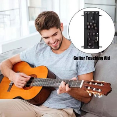 1 Stück Gitarrenakkordtrainer Gitarrenhilfe Werkzeug Assistent Lernsystem für Anfänger