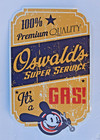 Disney -Oswald's Service Station Metal Sign- New in wrap (Heritage Auction item) — photo 1