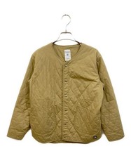 ORCIVAL Cotton Quilted Collarless Jacket Beige M Used Women's Outer