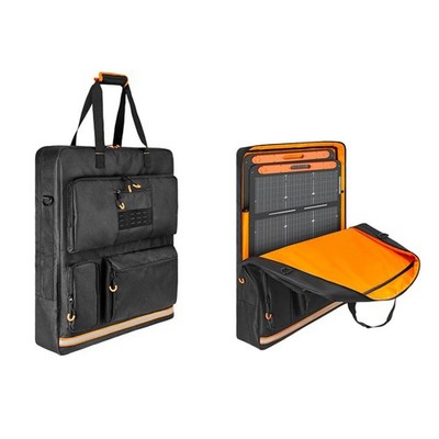Solar Panel Storage Bag Waterproof Solar Panel Travel Bag Carrying Case