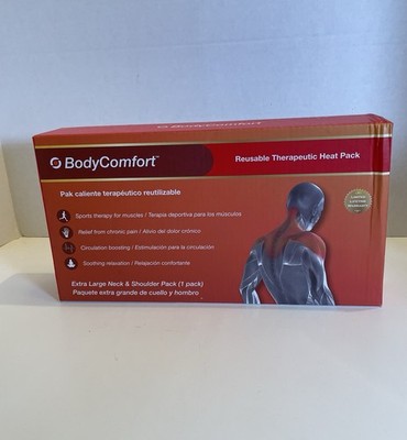 Body Comfort Reusable Therapeutic Heat Pack Extra Large Neck & Shoulder ...