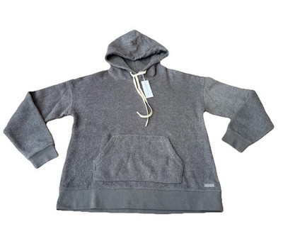 Outerknown Women's Hightide Kelly Gray Terry Hoodie Size Small NWT $128