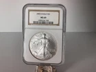2003 1 Oz .999 Fine Silver American Silver Eagle $1 MS 69 MS69 NGC 1oz 1 Ounce