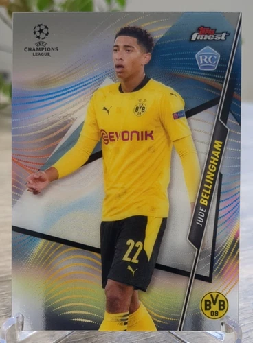 2020-21 Topps Finest UEFA UCL #6 Jude Bellingham RC Rookie