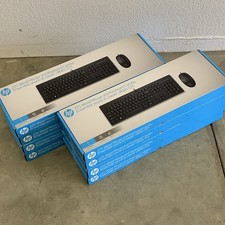 Lot of 8 HP 225 Wired Mouse and Keyboard Combo 286J4AA ABA SEALED