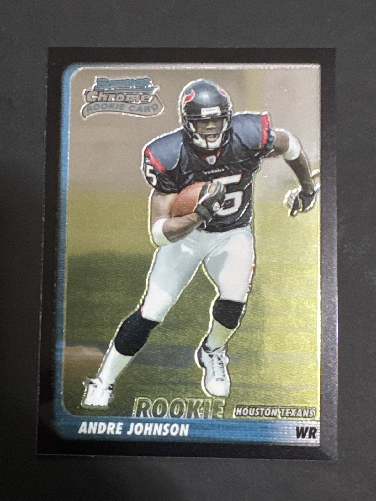 2003 Bowman Chrome #195 Andre Johnson Rookie Houston Texans
