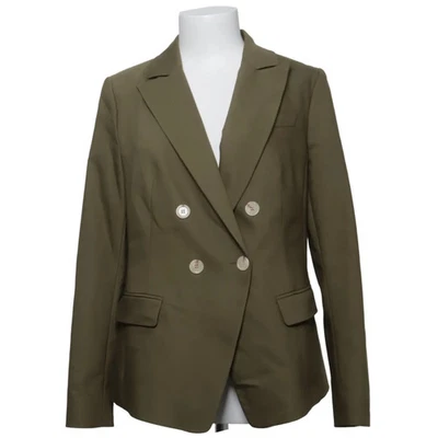 Comma, blazer, taille : 40, vert, coton/polyester, autre, femmes #VKA - Photo 1/4