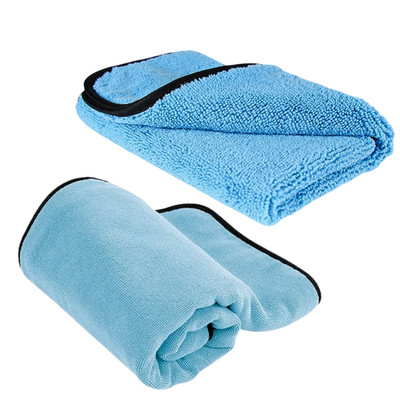 2er Pack Miracle Mikrofasertücher 60×90 cm - großes Plüsch Auto Trocknen & Reinigen