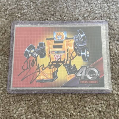 2026 Dynamite Transformers TCG 40th Anniversary SP Bumblebee Auto Card 2 of 4