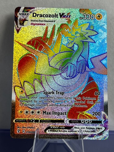 Dracozolt VMAX Evolving Skies Holo Excellent 210/203