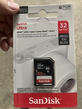 Sandisk Ultra 32gb SD Card