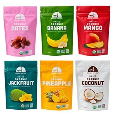 Mavuno Harvest Organic Dried Fruit Variety Pack  Dried Mango, Dates, Pineapple,