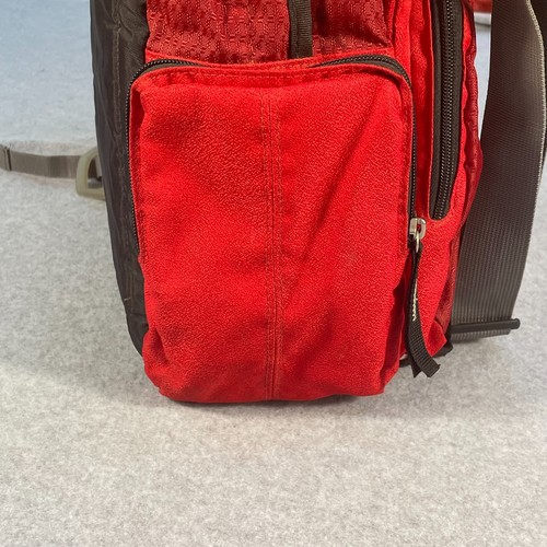 Borsa a tracolla Jansport Messenger tracolla laptop vintage rossa anni 90 Y2K abbigliamento da lavoro - Foto 7 di 20