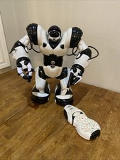 WowWee ROBOSAPIEN Black White 13" Robot w/Remote Model 8081