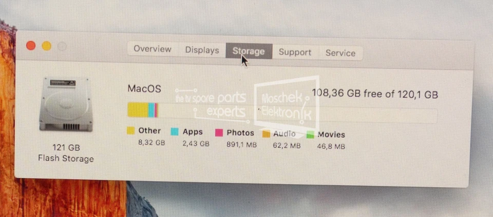 Apple MacBook Air A1370 11,6" I5 1,6GHz 4GB RAM 128GB SSD OS X El Capitan - Bild 4 von 4