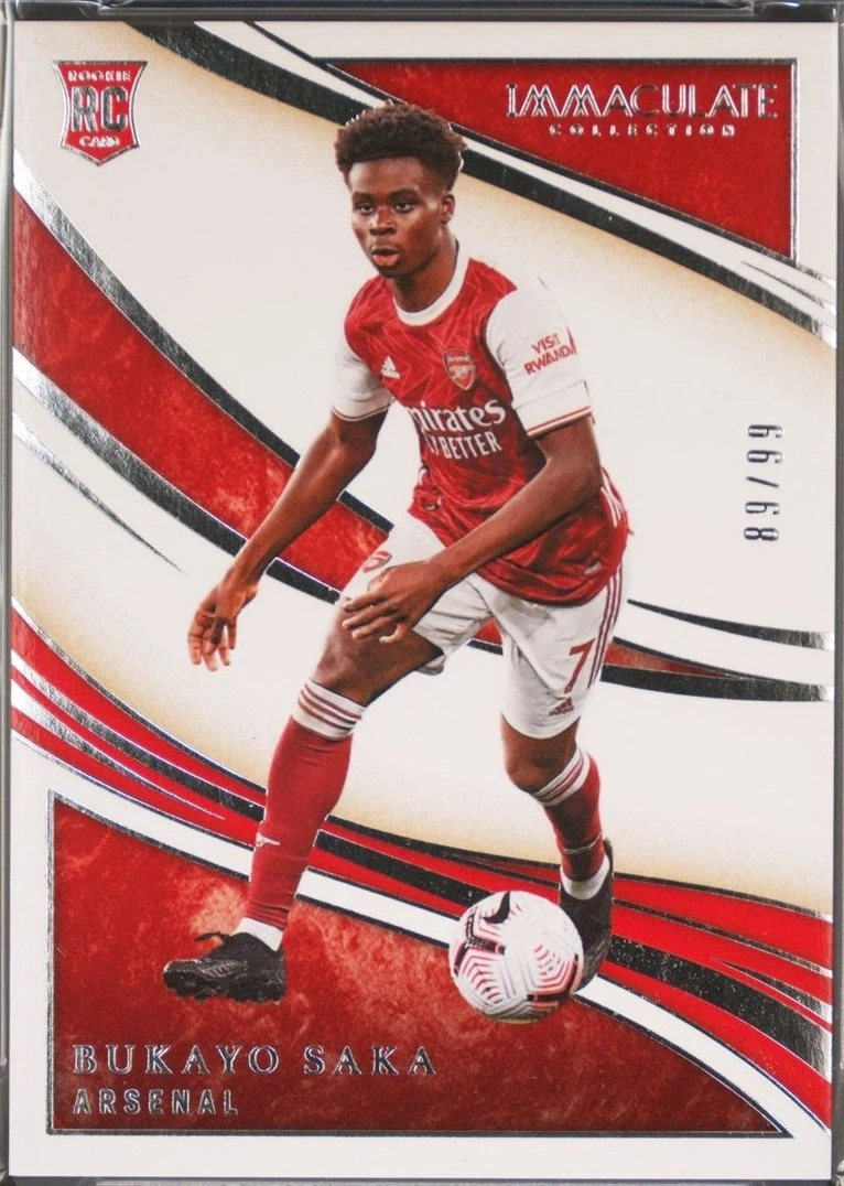 2023-24 Panini Obsidian - Bukayo Saka #AM-BSA | eBay