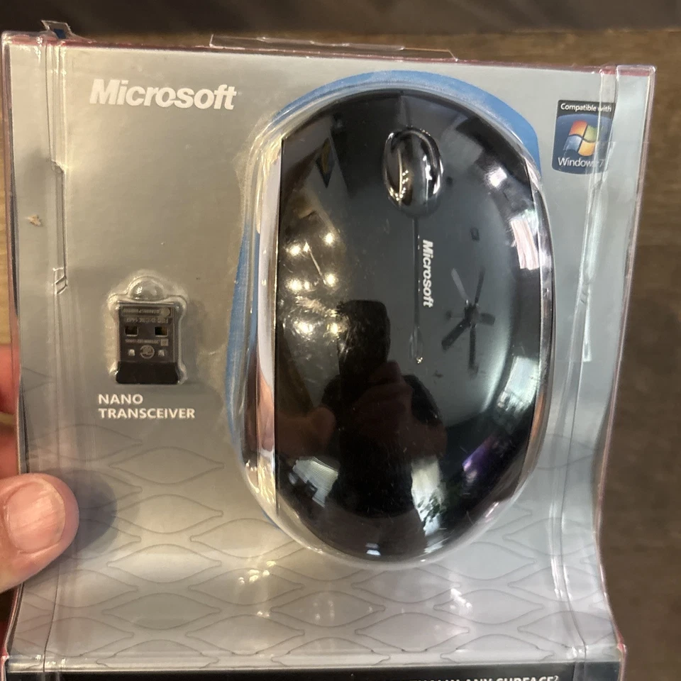 Microsoft Wireless Mobile Mouse 6000-Black For Windows & Mac(New Factory Sealed) - Image 3 of 4