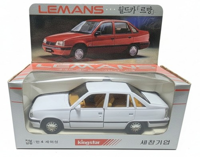#ad VINTAGE Sechang Kingstar Daewoo LeMans 1 35 Diecast Car Mint In Box Korea Rare $499.00