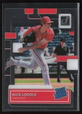 Nick Lodolo 2022 Panini Chronicles #73 Clearly Donruss Cincinnati Reds