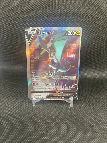 🔥 Miscut Noivern V Alt Art Evolving Skies Error Pokemon Card 🔥