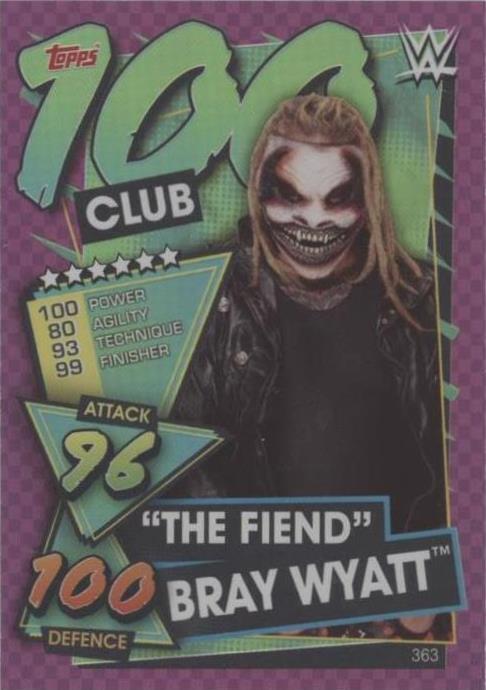 2021 Topps WWE Slam Attax - Bray Wyatt #363 - 1 of 1