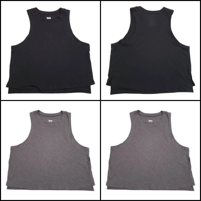 Sonoma Lote de 2 Camisetas sin Mangas Musculares Entrenamiento Ropa Activa Negra + Gris Juniors XL NUEVAS CON ETIQUETAS Foto 4 de 4
