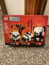 Lego Brick Headz Chinese New Year Pandas 40466 Building Kit 249 Pcs