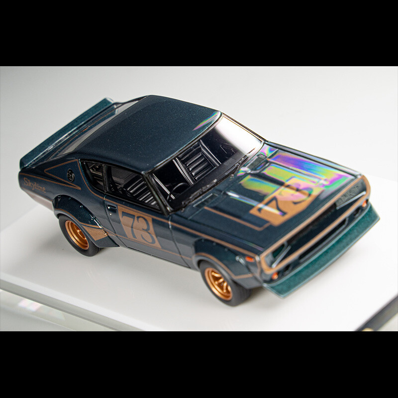 Make Up 1:43 Car Model Nissan SKYLINE 2000GT-R KPGC110 #73 Make Up 1:43 Car Model Nissan SKYLINE 2000GT-R KPGC110 #73