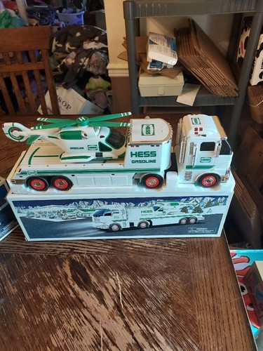 Hess Toy Truck and Racers 1997 &2003/ & NIB 2006 W/Helicopter Original Boxes - Picture 16 of 16