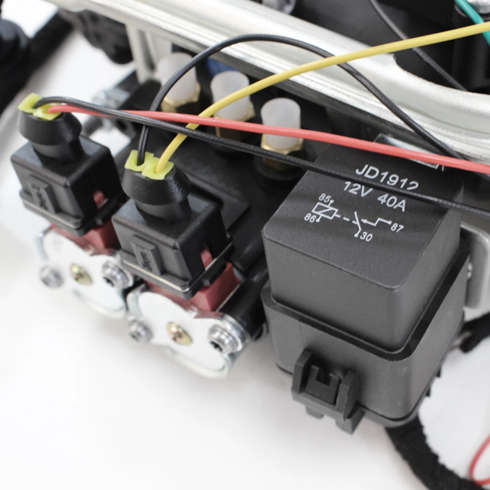 1997-2000 BMW 528i Rear Air Leveling Suspension Compressor Pump w/ Valve Block — 第 3/4 张图片