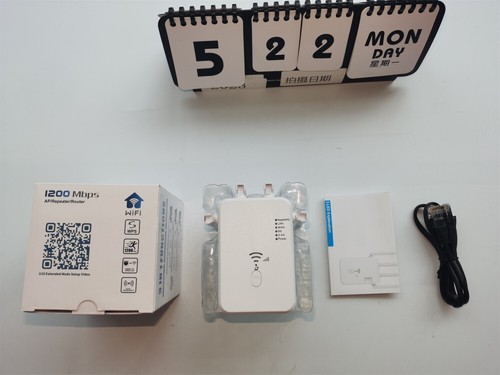Wireless WLAN Repeater WLAN Verstärker Integrierte Steckdose 1200 Mbit/s Booster - Bild 2 von 20