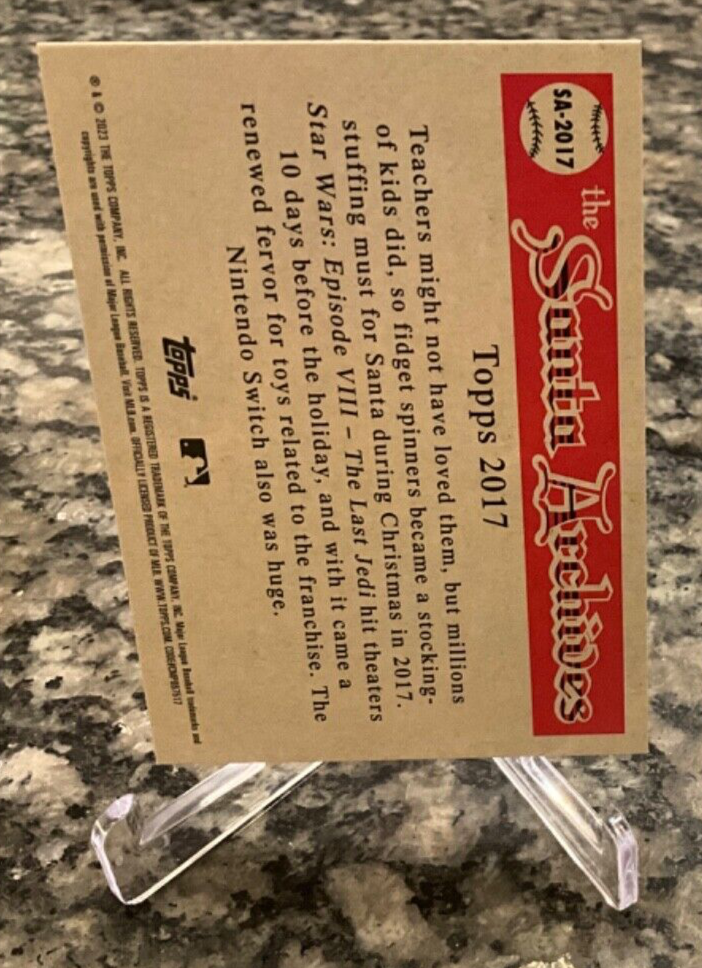 激レア TOPPS holiday 2023 サンタ バリエーション SSP 2023