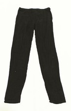 M S Women's Basic Pull-On Elastic Waist Leggings JL3 Black US:10 UK:12 Long