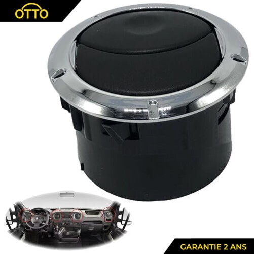 Gitter D'belüFtung Chrom FüR Master 3 NV400 687601987R 8200212480-image