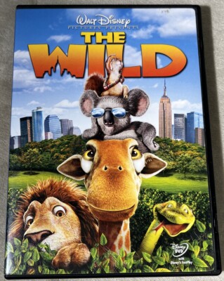 The Wild DVD Walt Disney 2006 Kiefer Sutherland Eddie Izzard