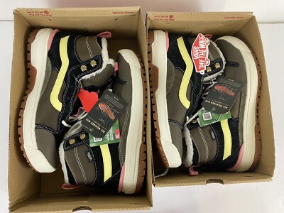 VANS UltraRange Exo Hi MTE Mens‎ Sz 7.0 Women 8.5, Canteen Black Marshmallow VANS UltraRange Exo Hi MTE Canteen Black Marshmallow Men main image 4