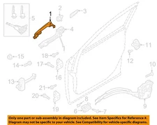MAZDA OEM 20-21 3,CX-30 Front Door Lock Hardware-Handle, Outside BDTV59410E51