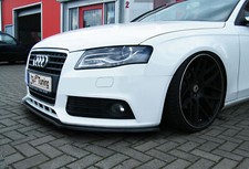 BiSpoilerschwert Frontspoiler Lippe Cuplippe Frontspoiler ABS für Audi A4 B8 ABE