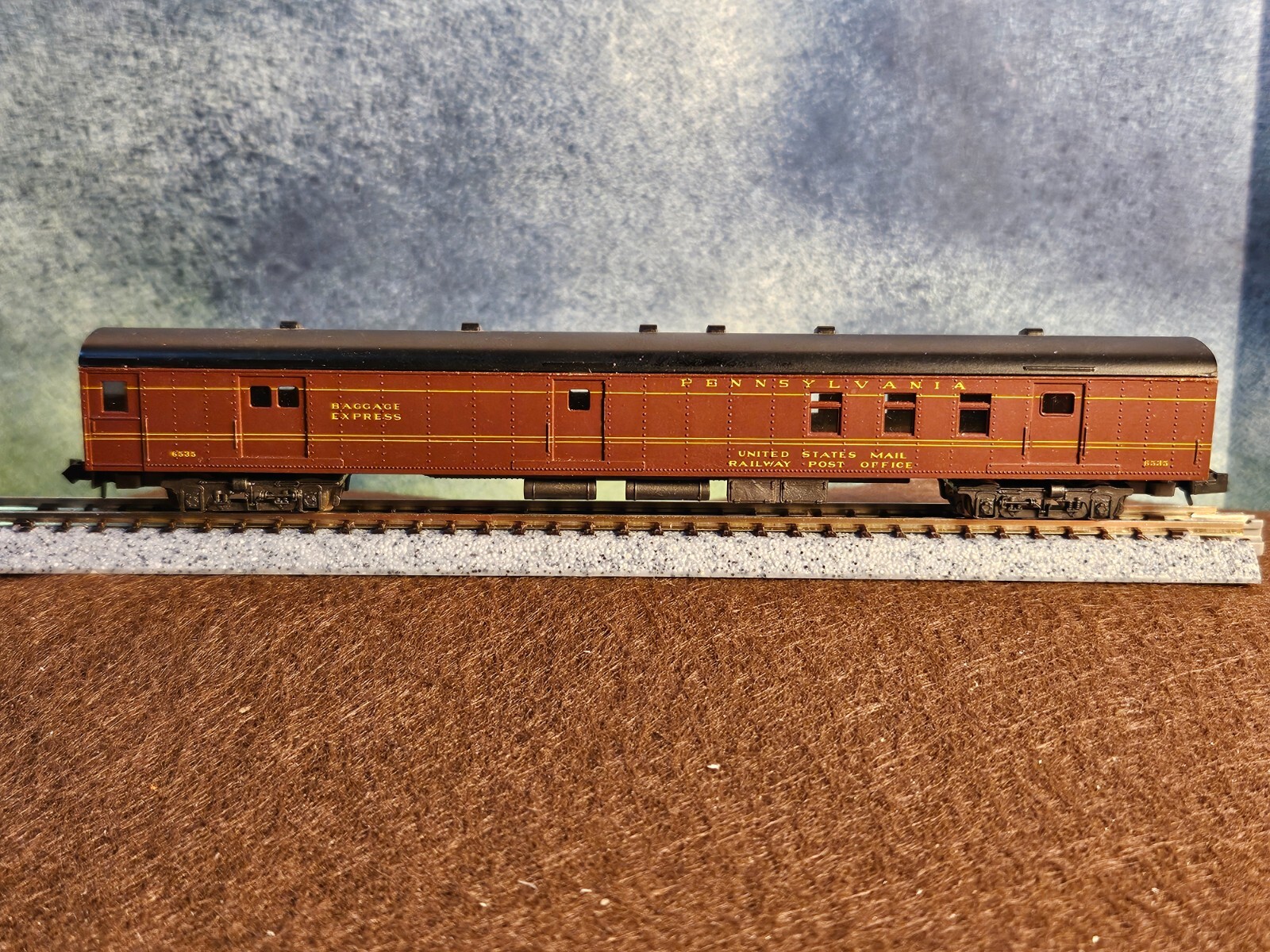 N Scale 2 Car Lot Atlas Rivarossi Pass. Cars Pennsylvania Huron Rapids