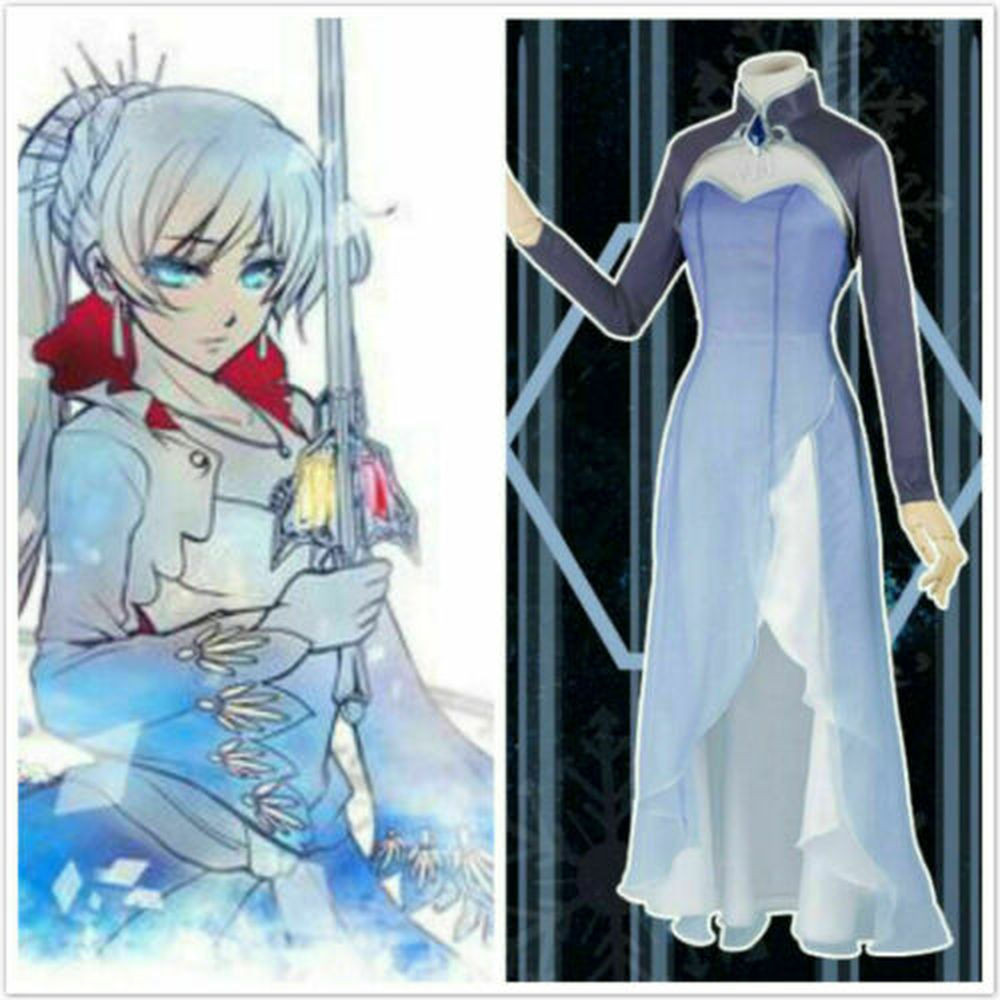 RWBY Volume 4 Weiss Schnee Cosplay Costume