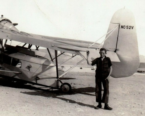 Osa Johnson's Amphibious Sikorsky Safari Plane 3 1/2x5 3/4" Louis Mahoney 1940